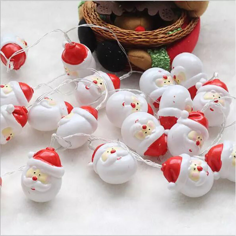 Santa Claus LED String Lights Decoration