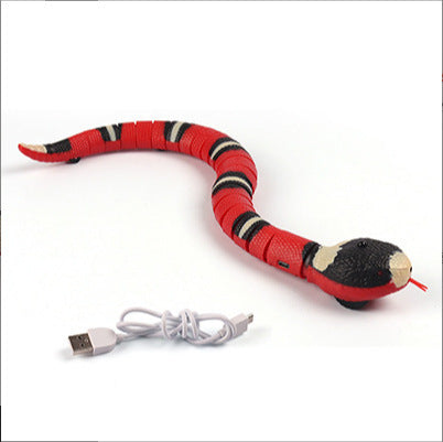 Intelligent Obstacle Avoidance Silver Ring Snake