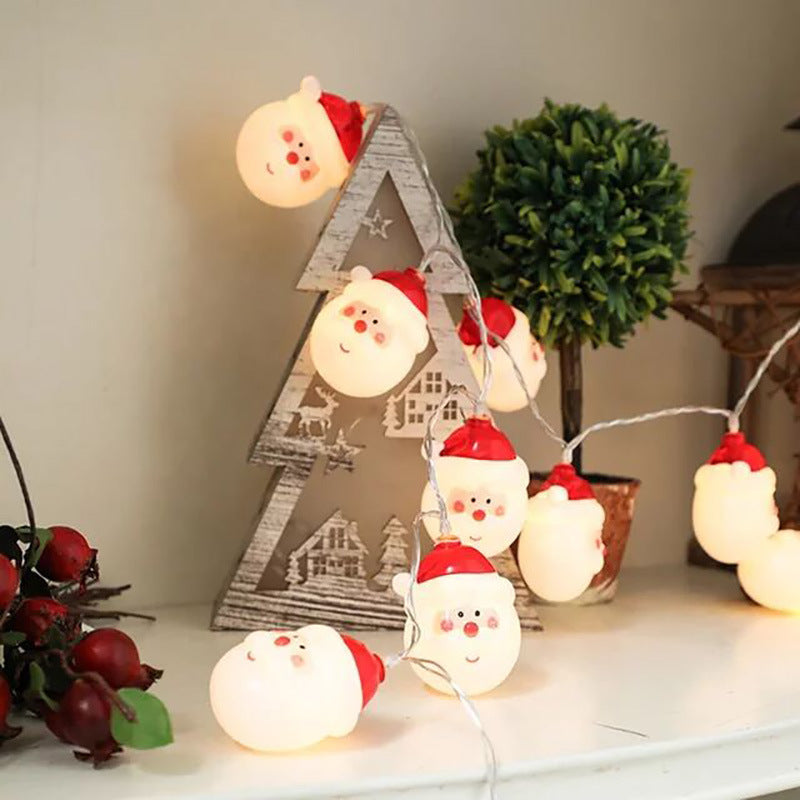 Santa Claus LED String Lights Decoration