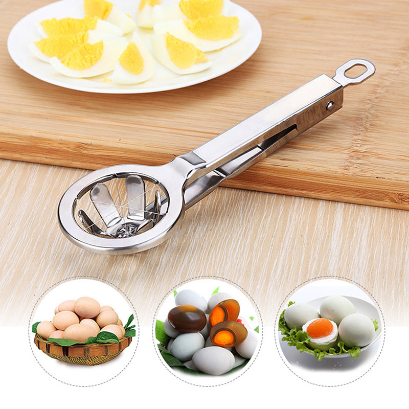 Stainless Steel Egg Slicer Hexagonal Cutting