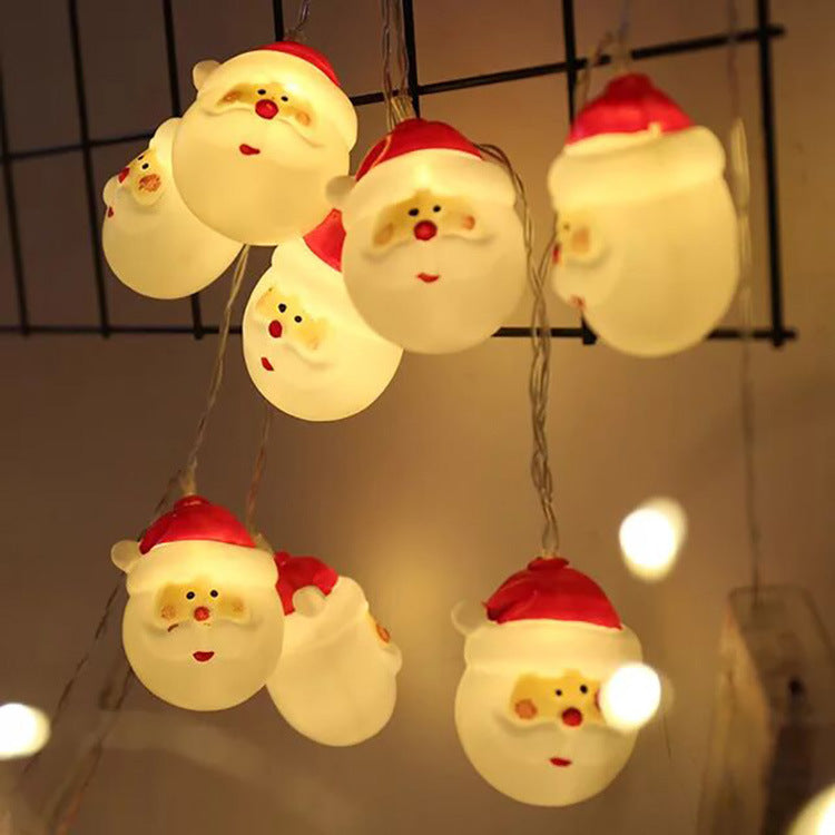 Santa Claus LED String Lights Decoration